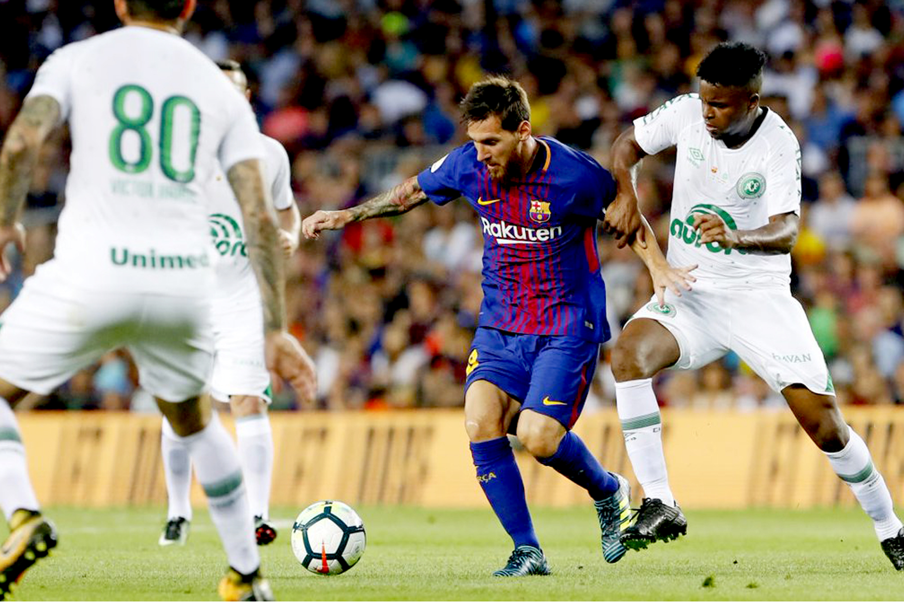 Barcelona vence 5-0 al Chapecoense en la 52ª edición del Trofeo Joan Gamper