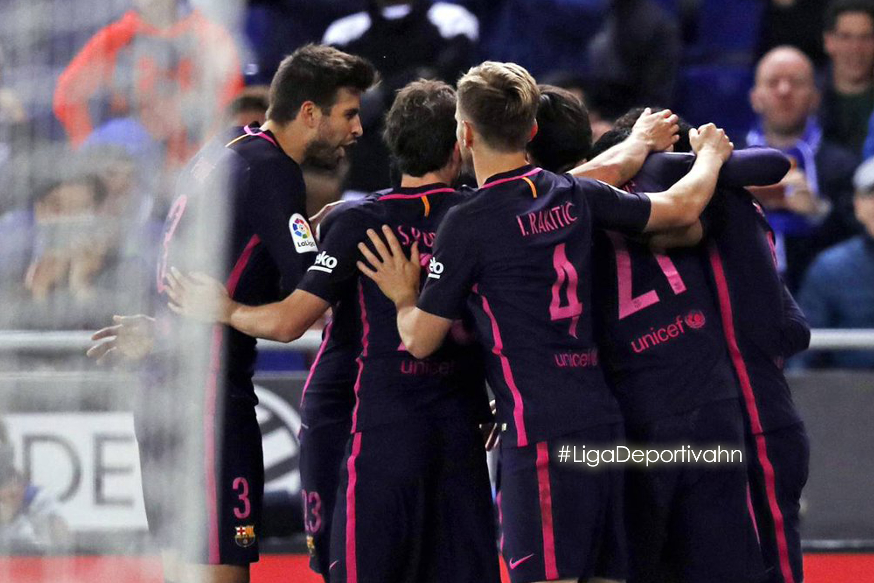 Barcelona ganó 3-0 al Espanyol