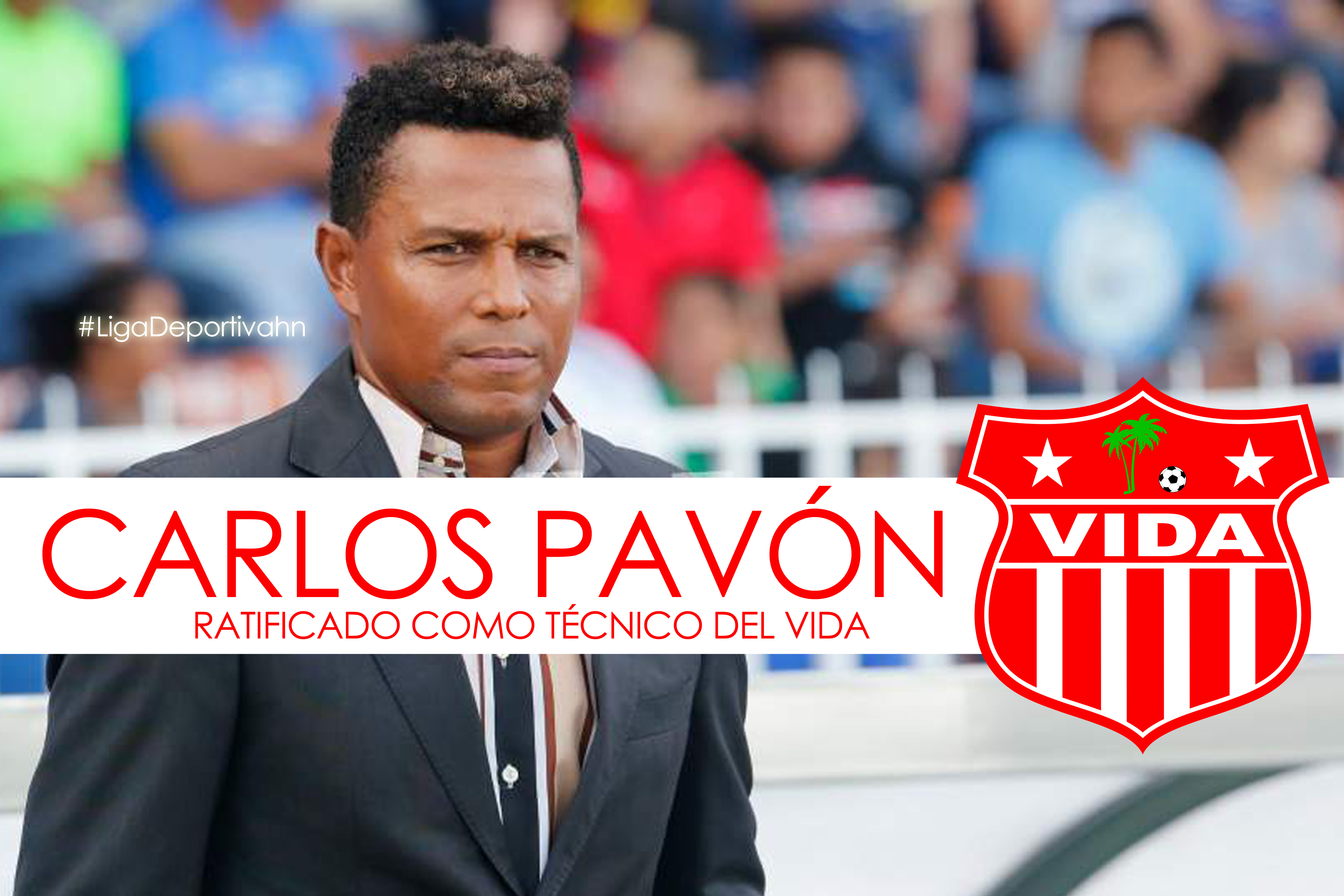 Carlos Pavón ratificado como técnico del Vida