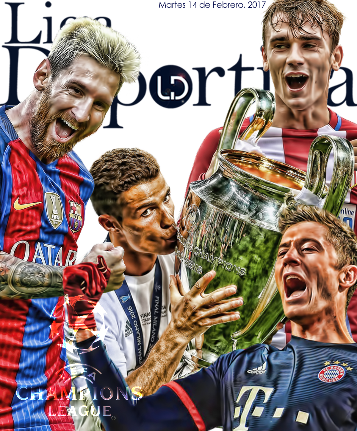 Europa se empapa del mejor fútbol del mundo "Champions League"