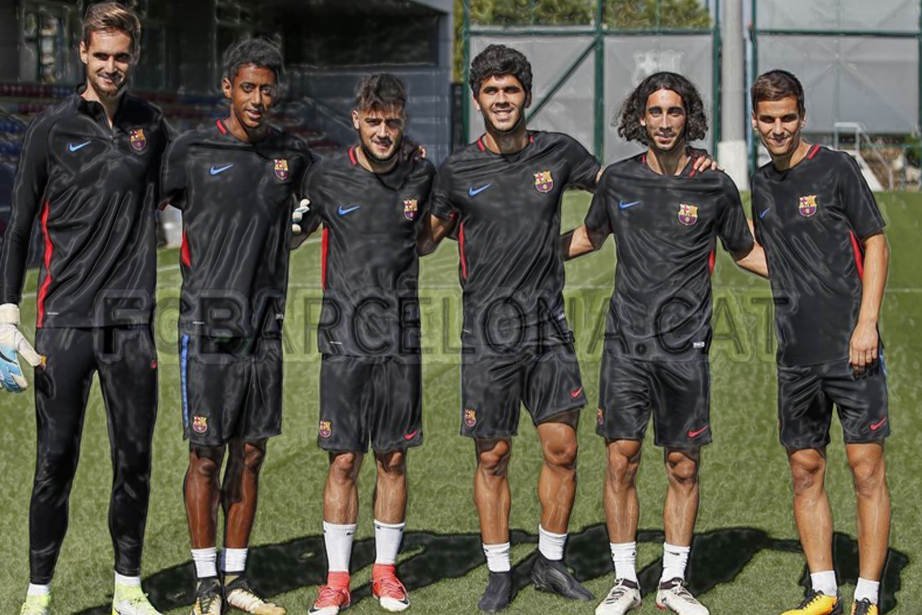 ¡SORPRESA! Choco Lozano entrena en el primer equipo del FC Barcelona 