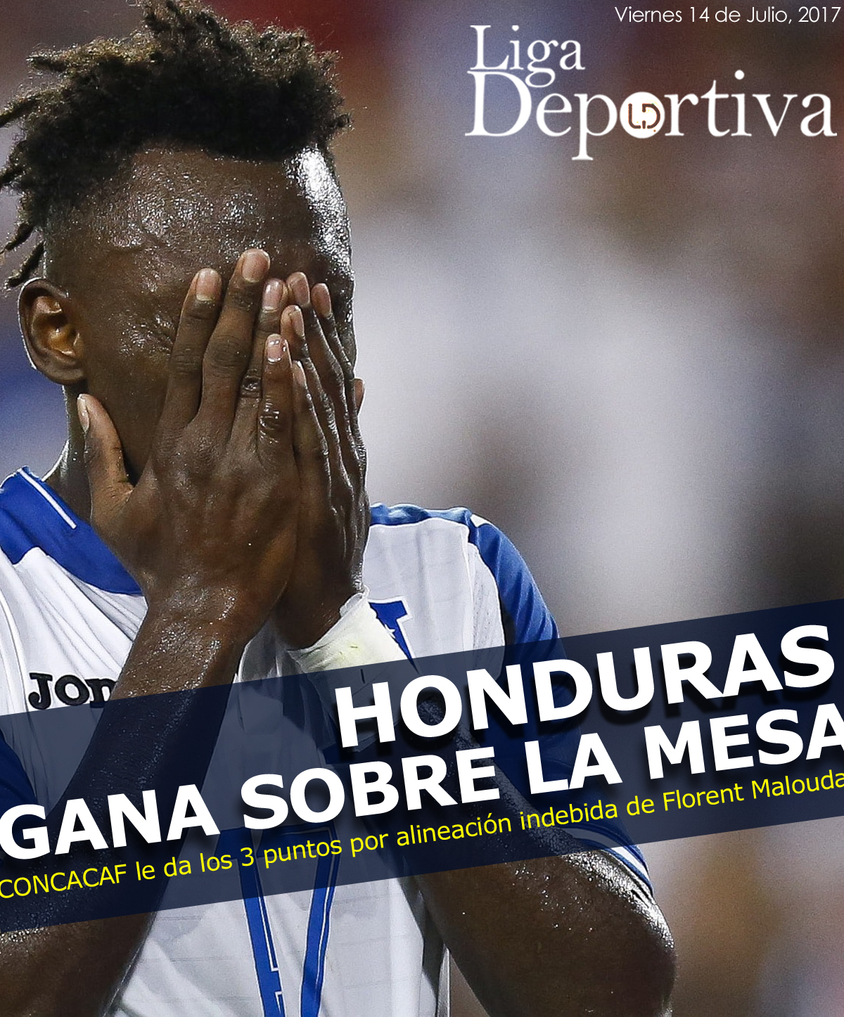 CONCACAF cede triunfo sobre la mesa a Honduras ante Guayana Francesa