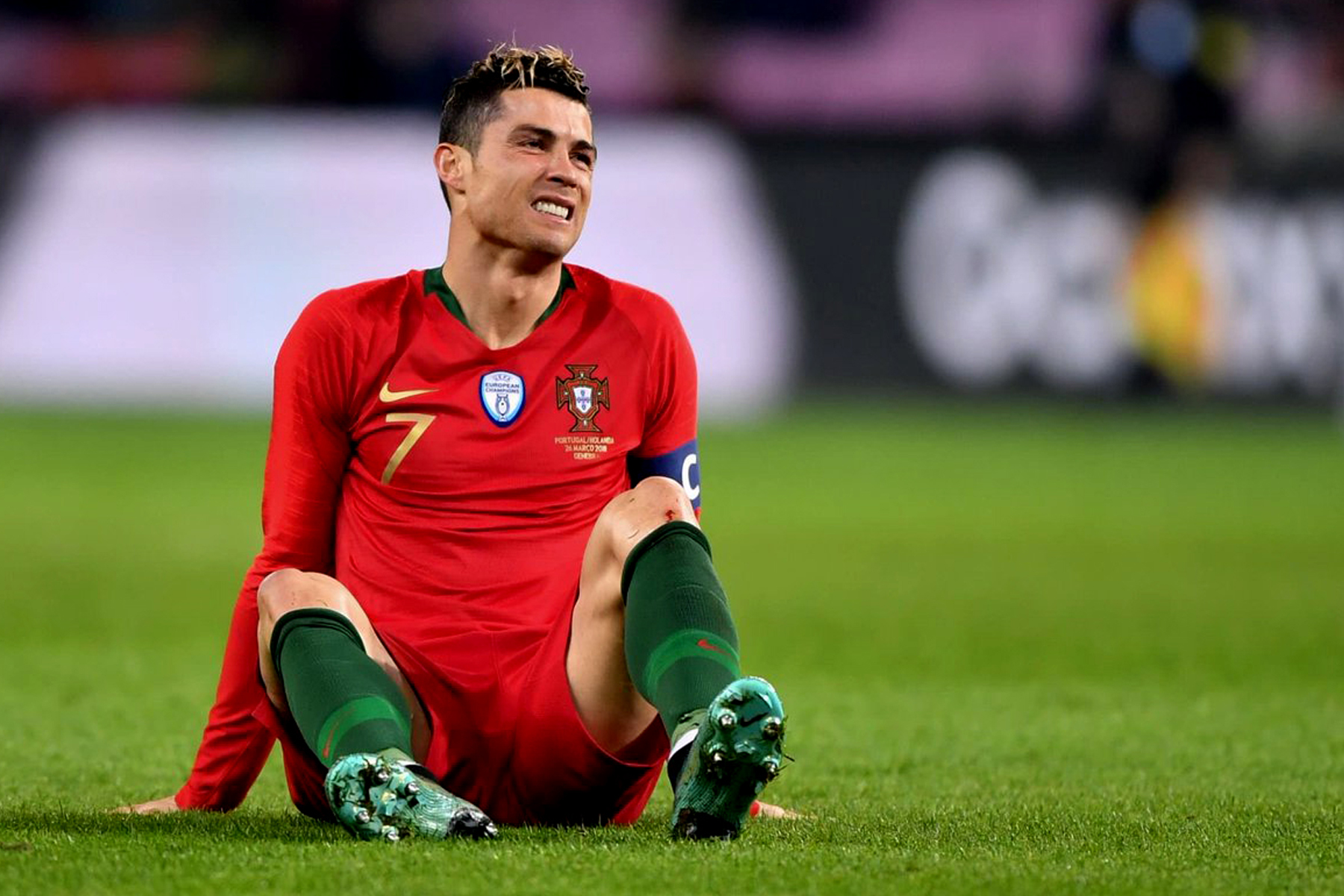 Cristiano y Portugal caen 3-0 ante Holanda 