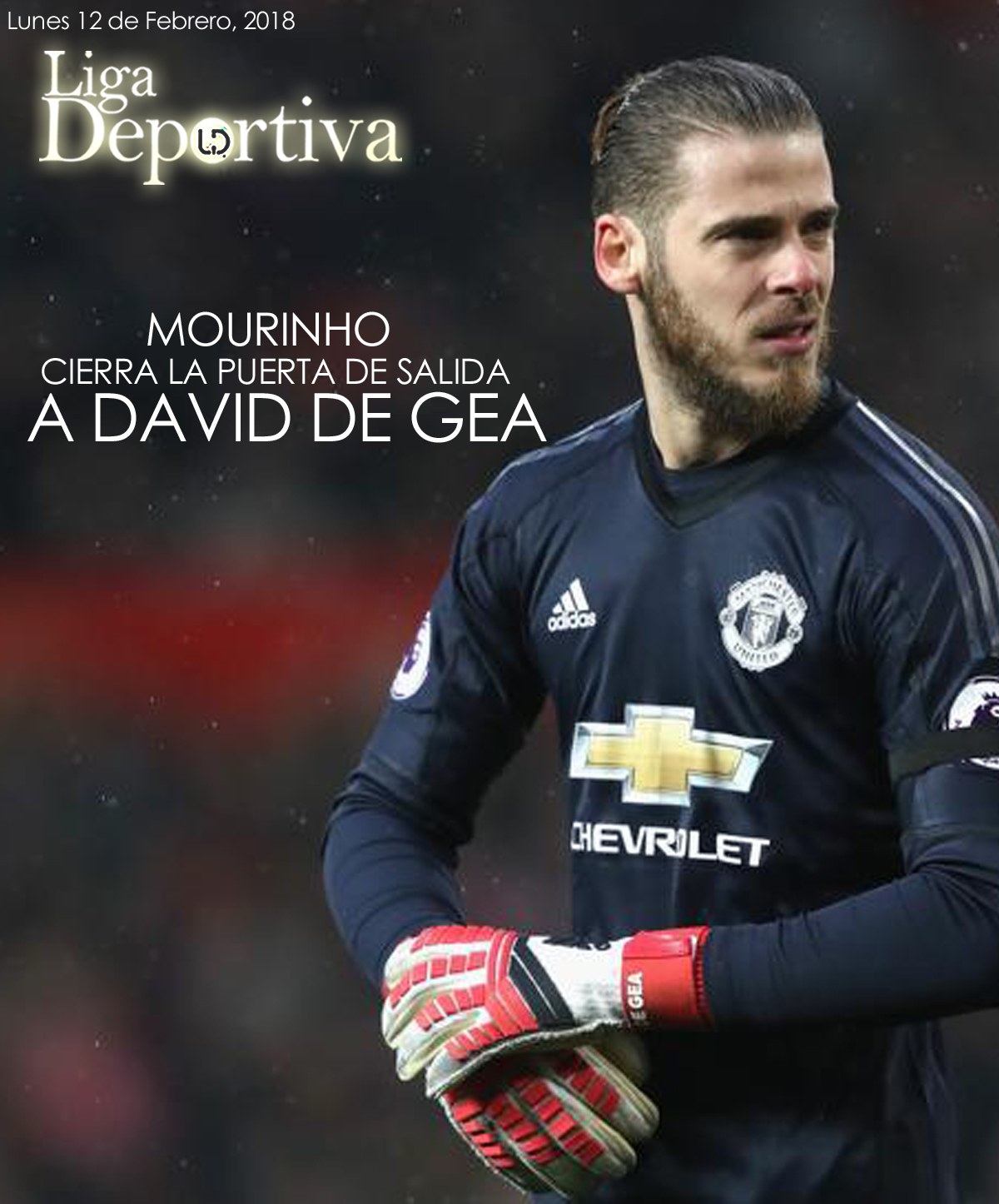 Mourinho cierra la puerta de salida a David De Gea