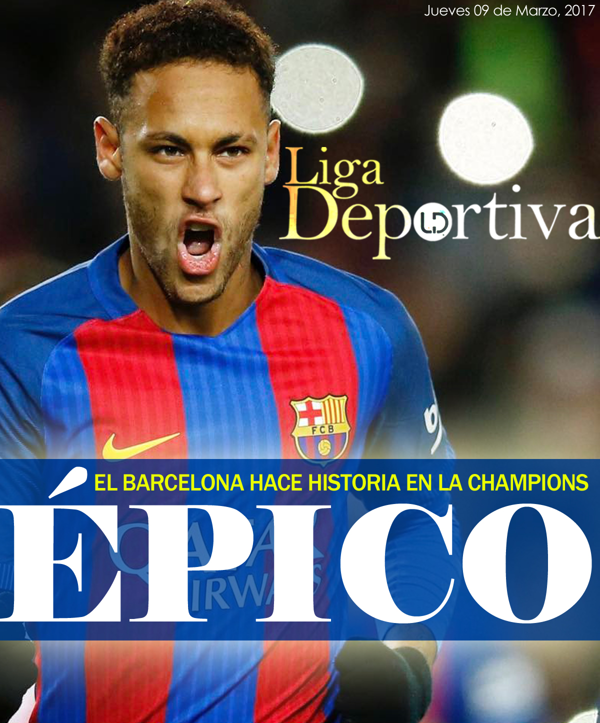 ¡Épico! El Barcelona hace historia en la Champions