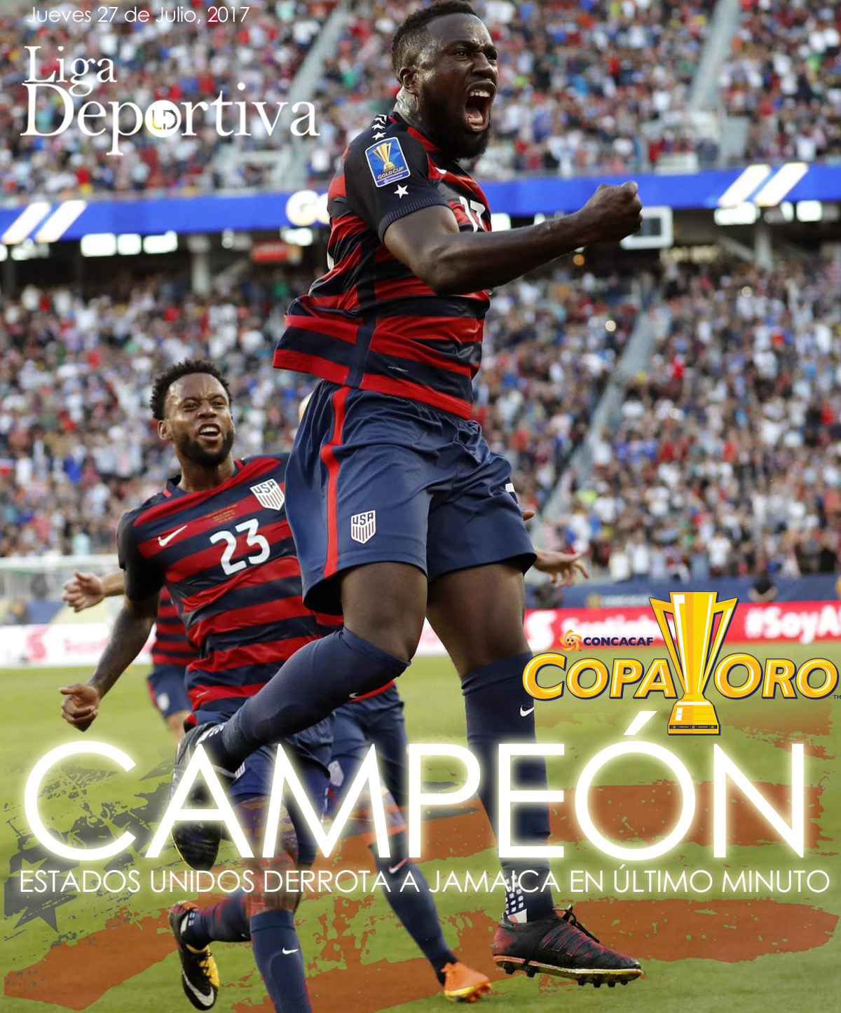 Estados Unidos, campeón de la #CopaOro2017 