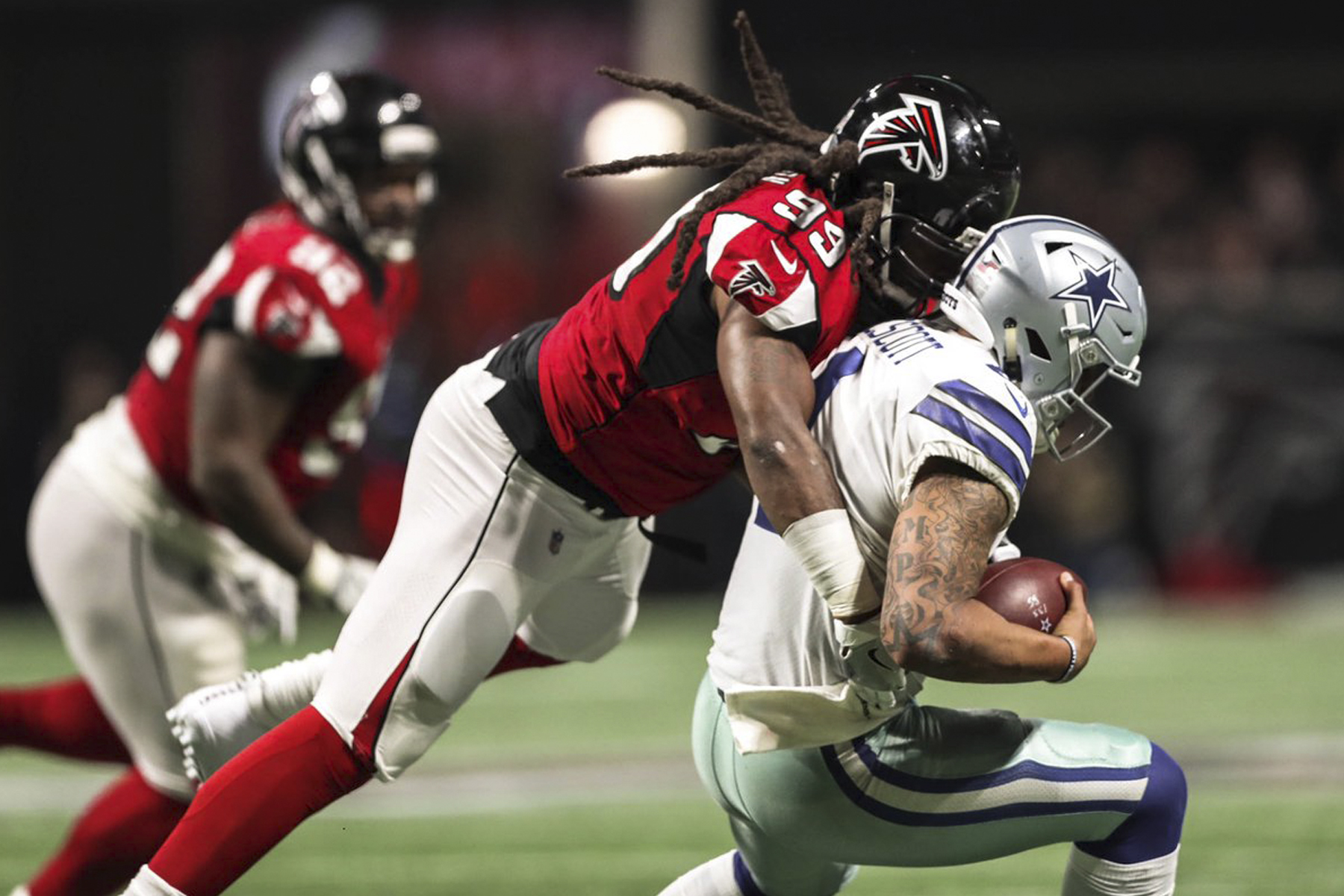 Falcons vence 27-7 a Cowboys 