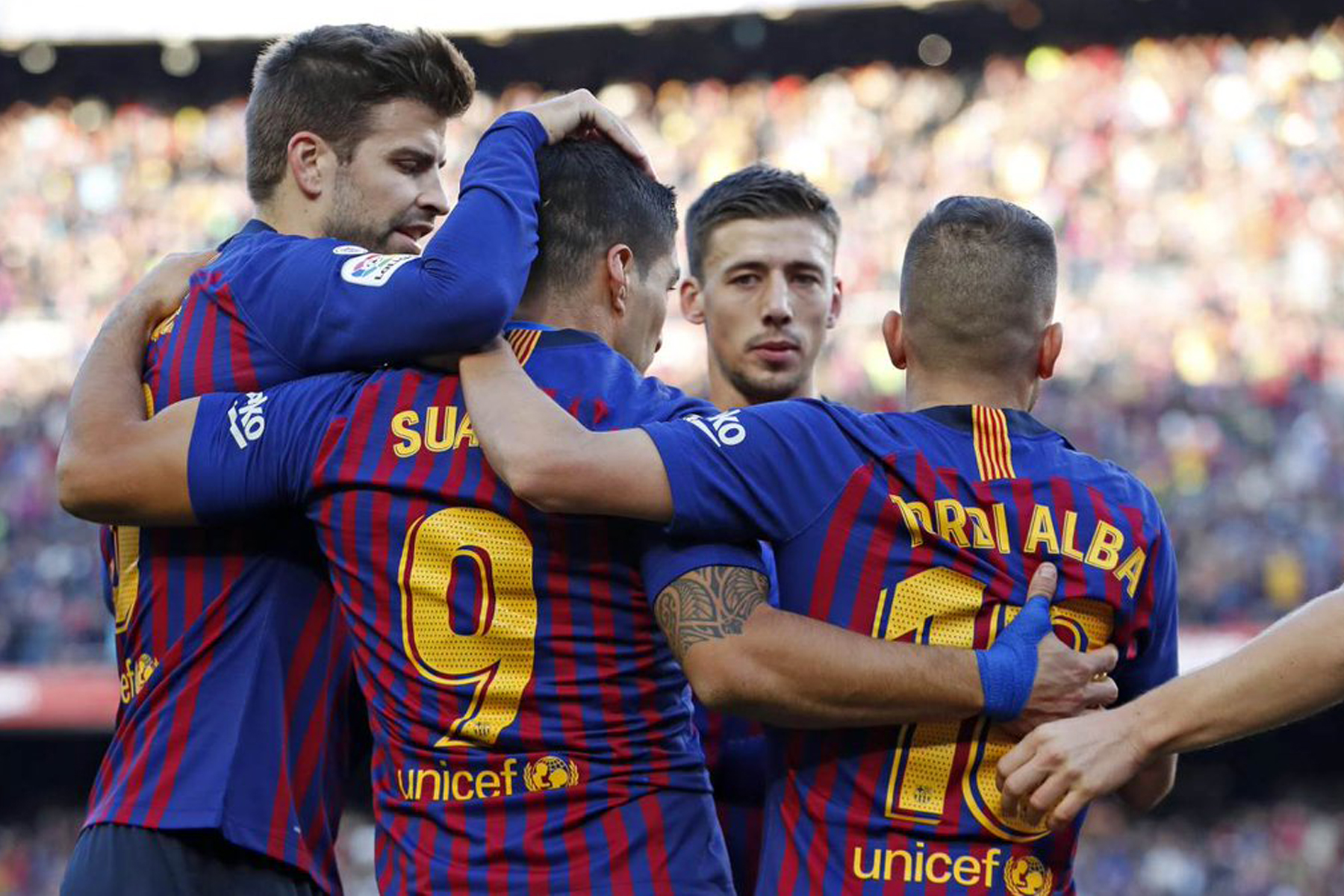 El clásico es azulgrana! Barcelona 5-1 Real Madrid