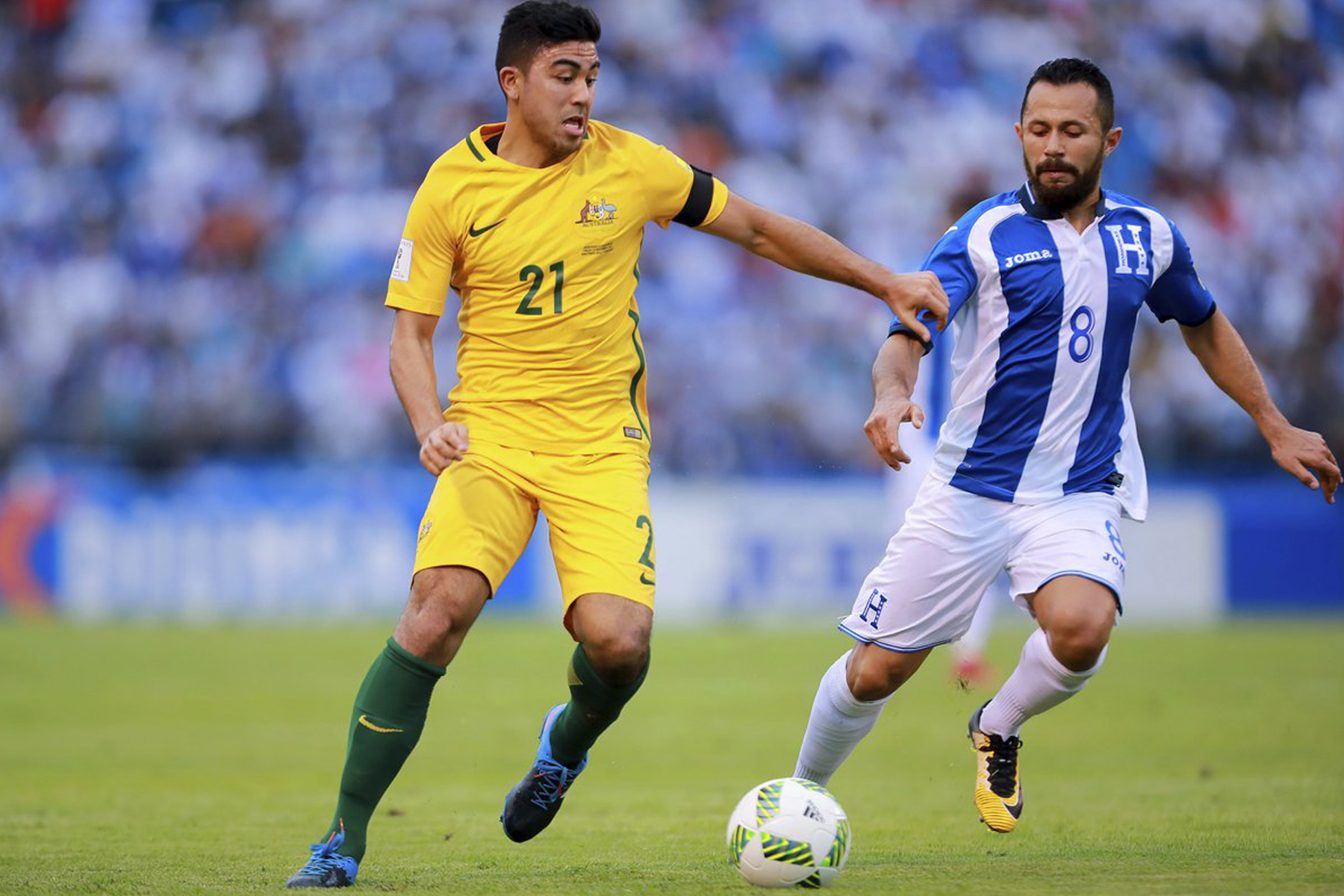 Honduras realiza primer entrenamiento en Australia 