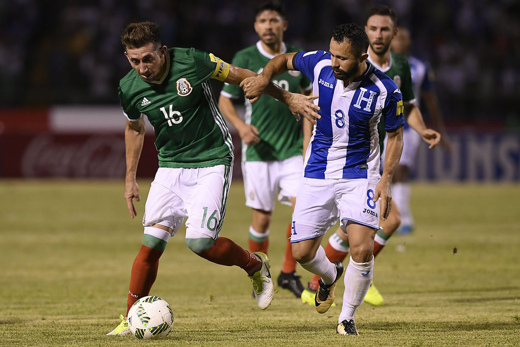 Honduras vence a México 3-2 y logra repechaje para Rusia 2018