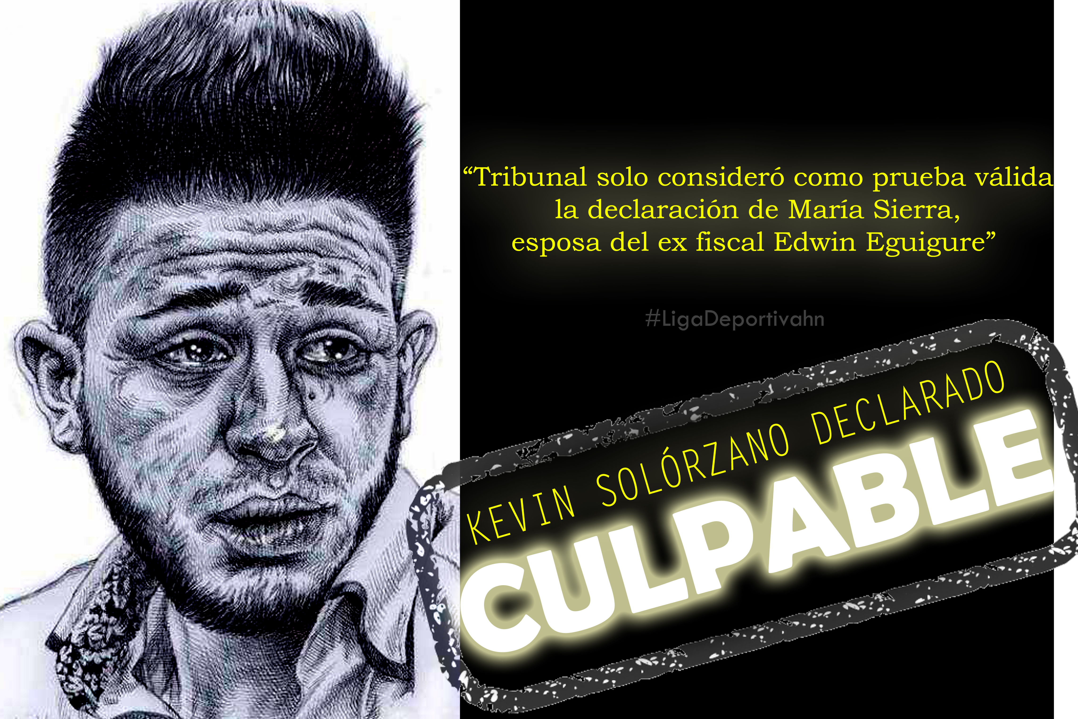 Kevin Solorzano, declarado culpable por el homicidio de ex fiscal Edwin Eguigure 