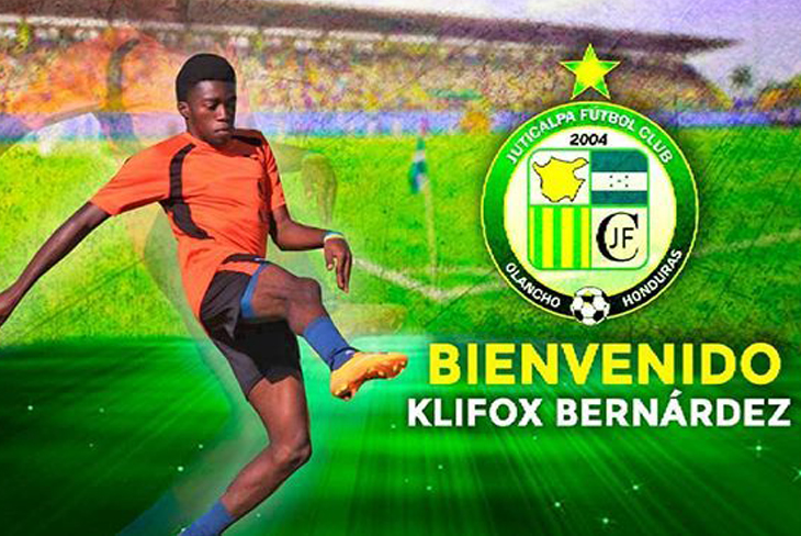 Juticalpa FC ficha a Klifox Bernárdez 