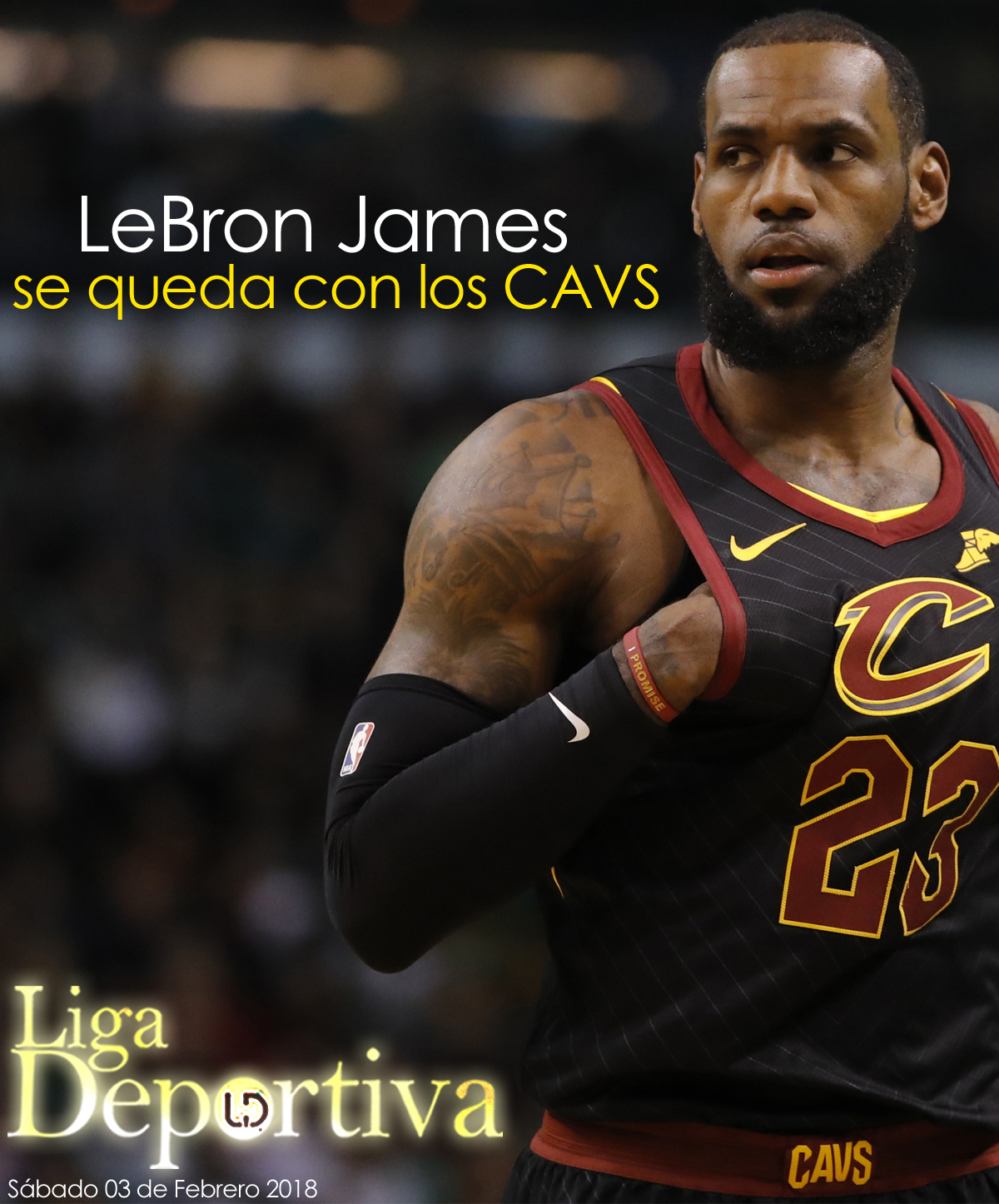 LeBron James desmiente irse a los Warriors 