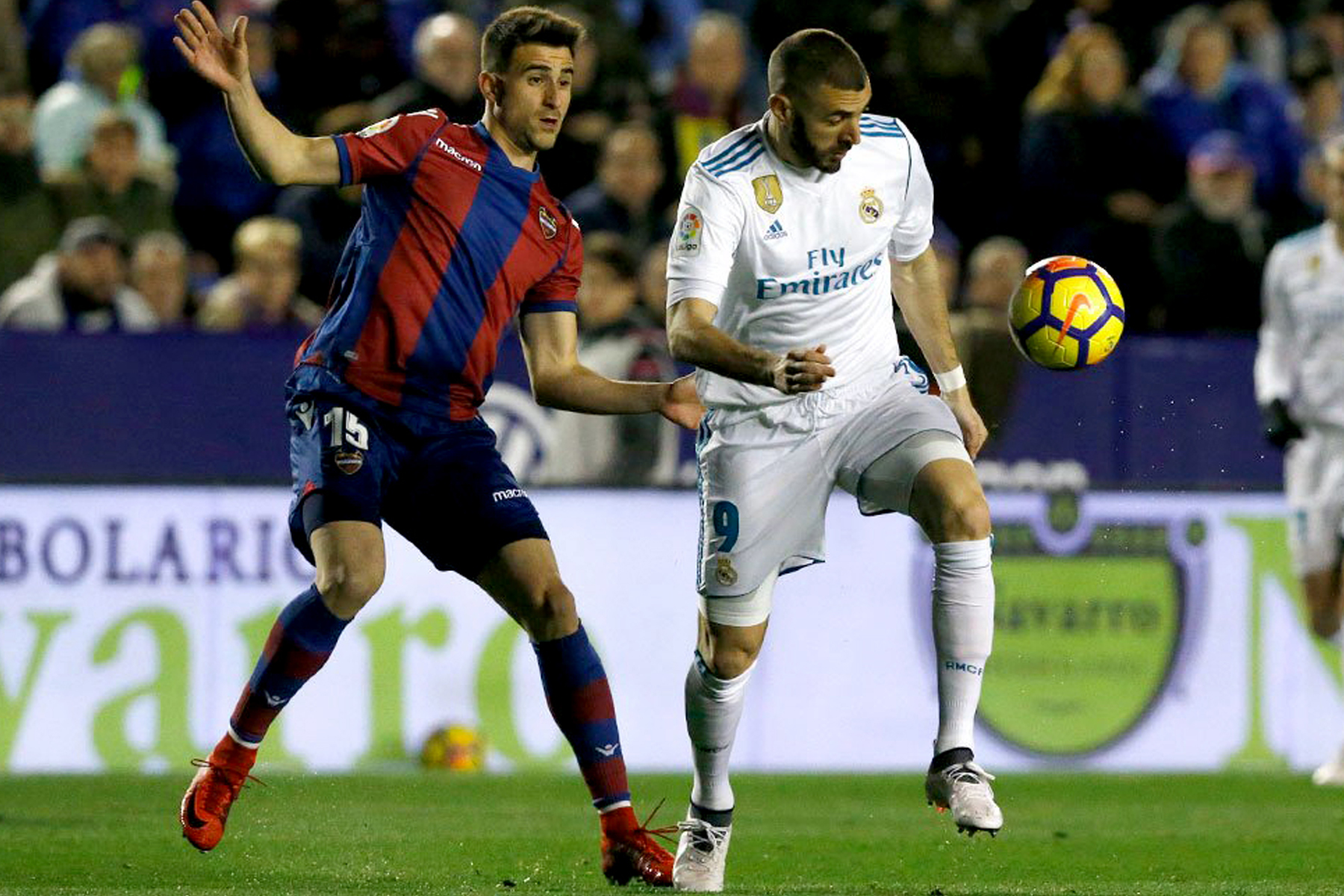 Real Madrid no pudo contra el Levante