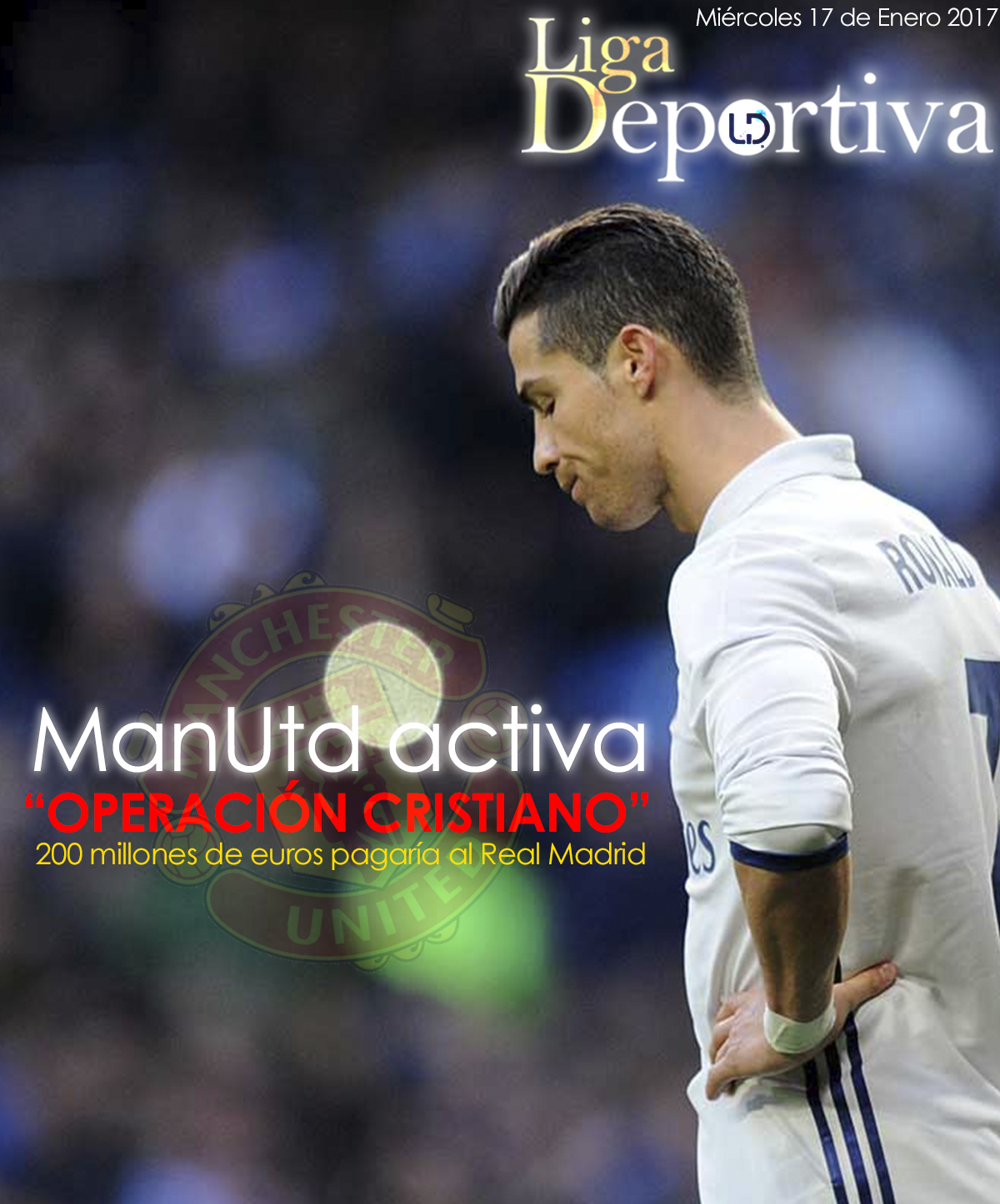 Manchester United activa "Operación Cristiano"