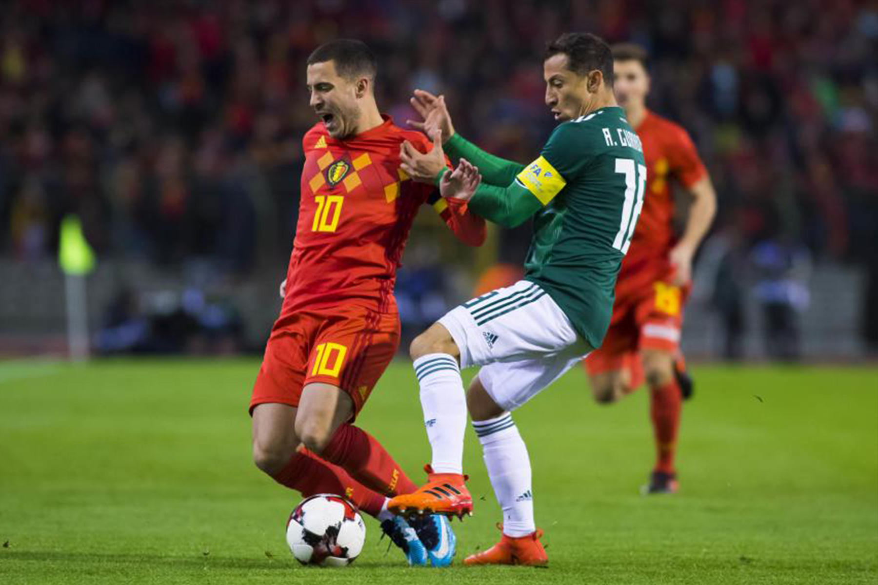 Amistoso: Bélgica 3-3 México  