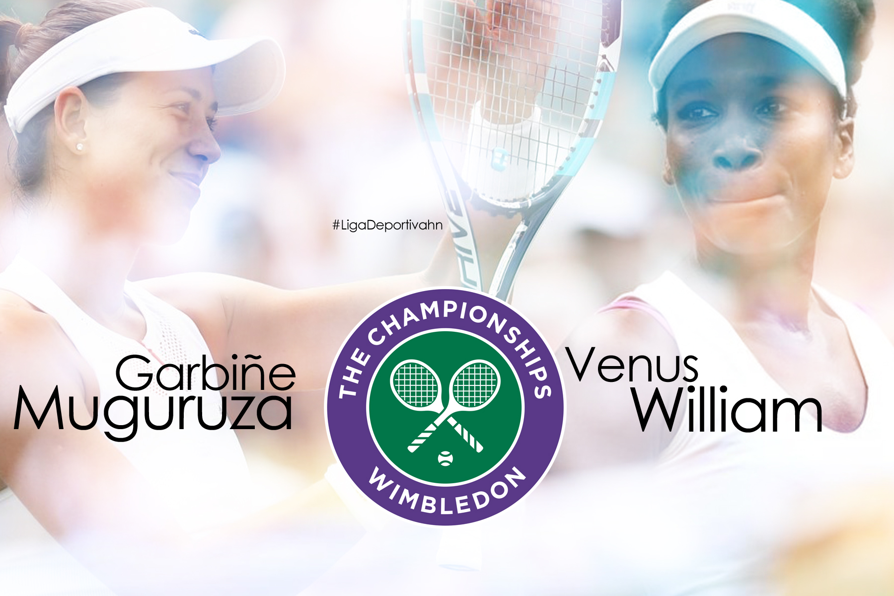 Garbiñe Muguruza y Venus William se enfrentaran en la final de Wimbledon 