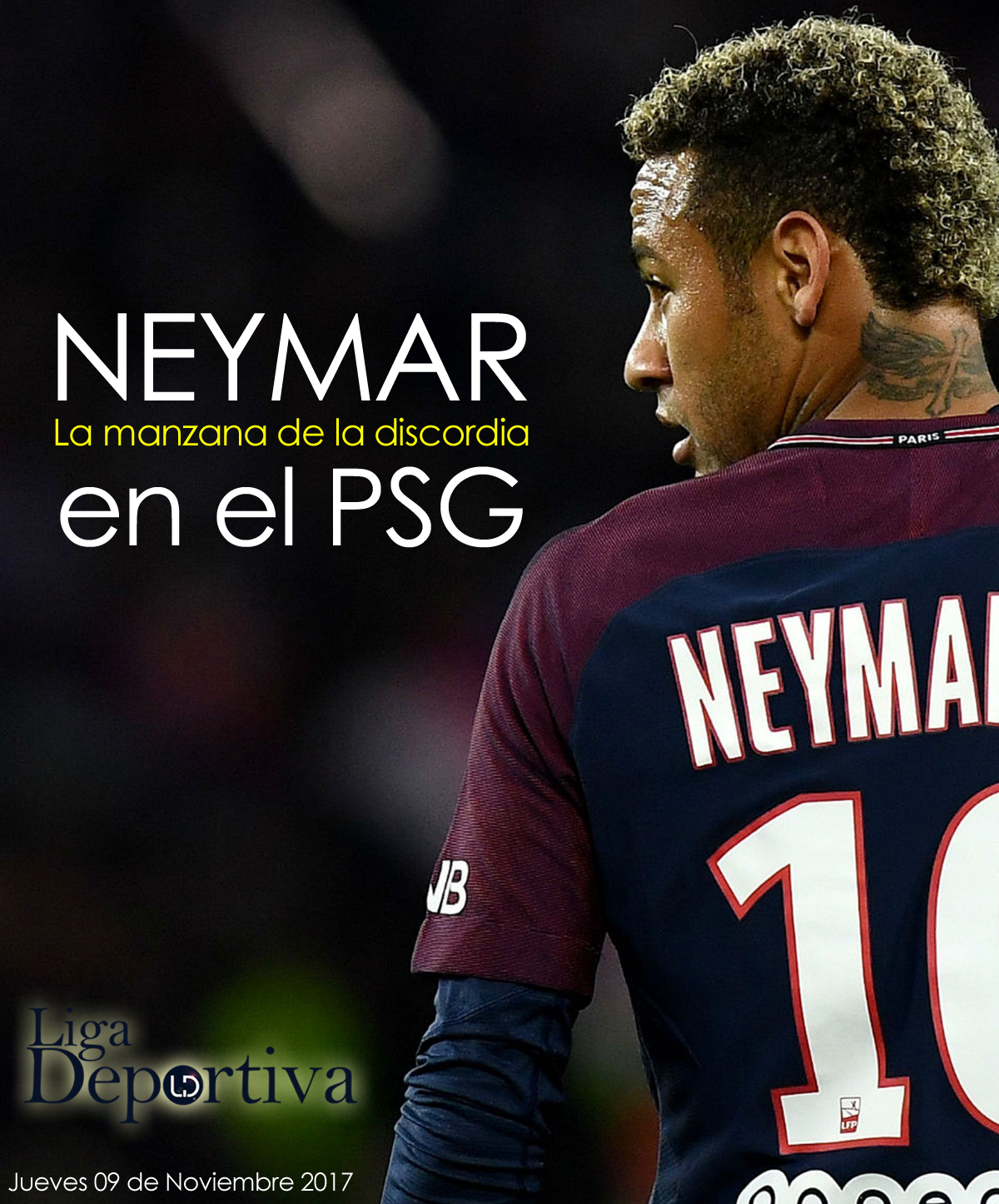 En crisis el PSG ante griepta entre Neymar y Emery 