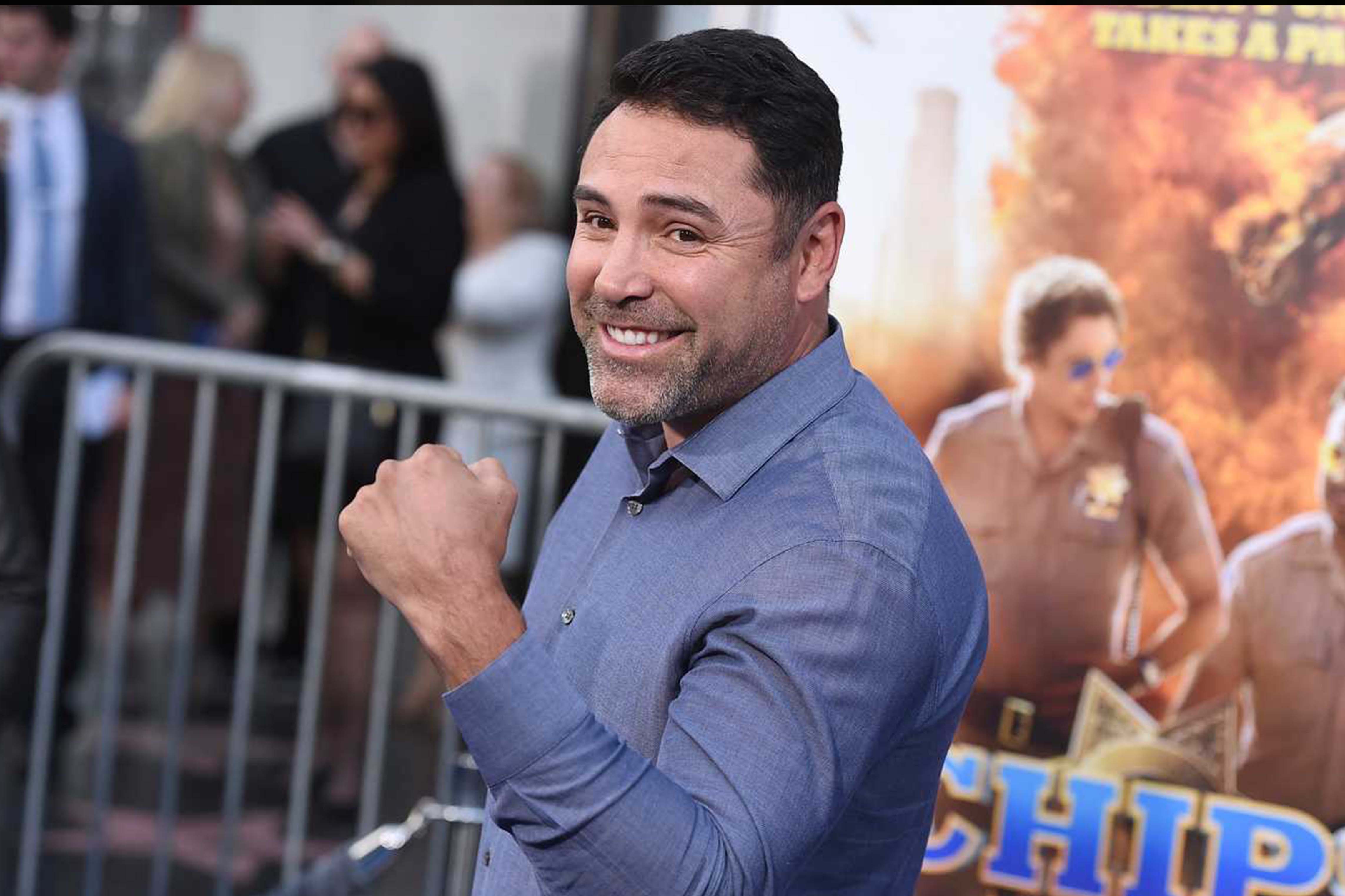 Óscar de la Hoya reta a Connor McGregor