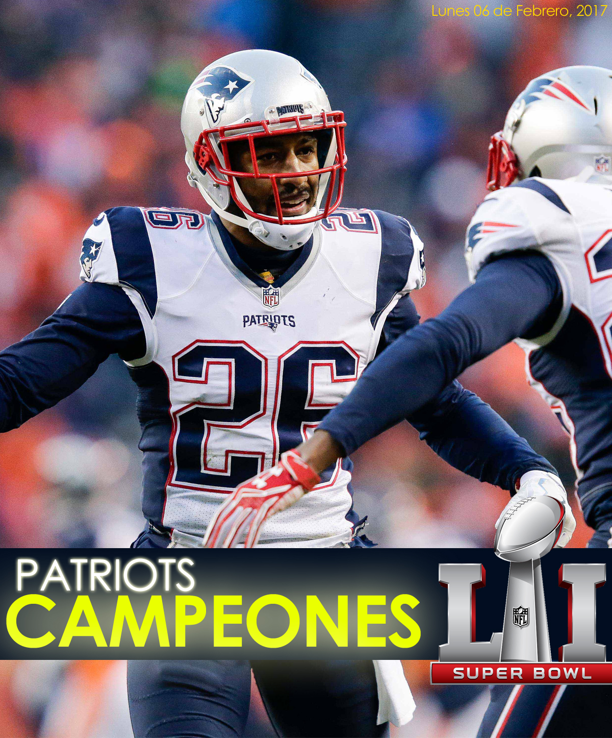 New England Patriots campeones del Super Bowl LI