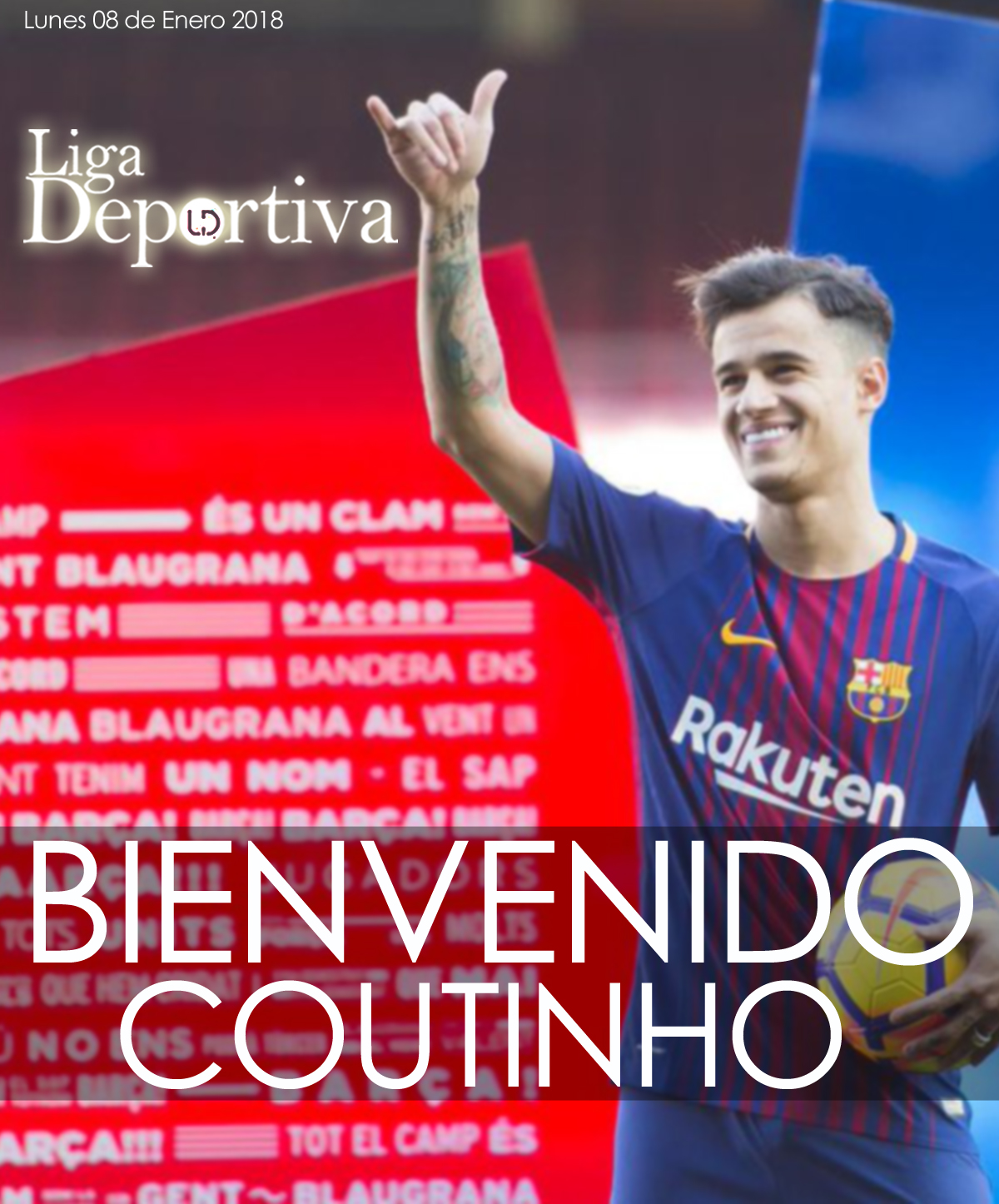 El Barça da la bienvenida a Philippe Coutinho 