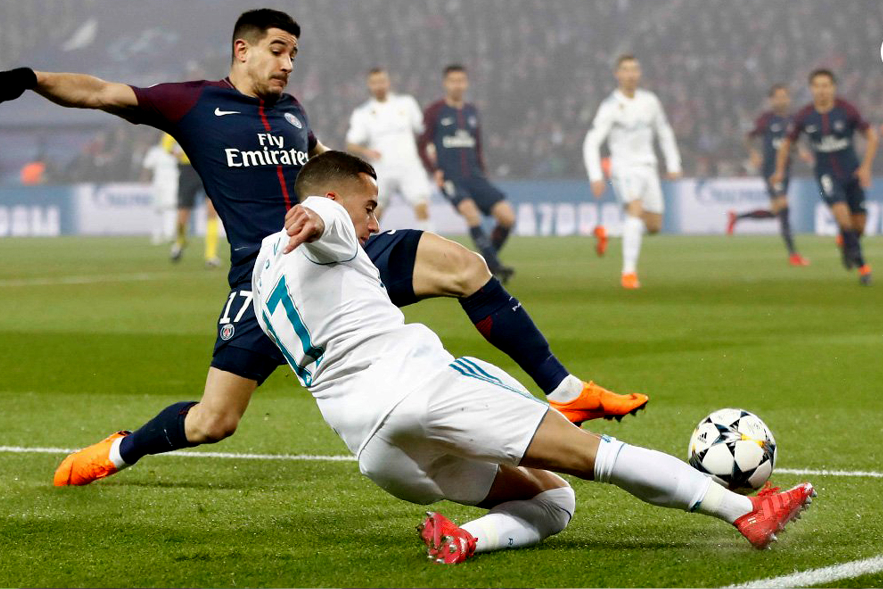 PSG cae 1-2 ante el Real Madrid 