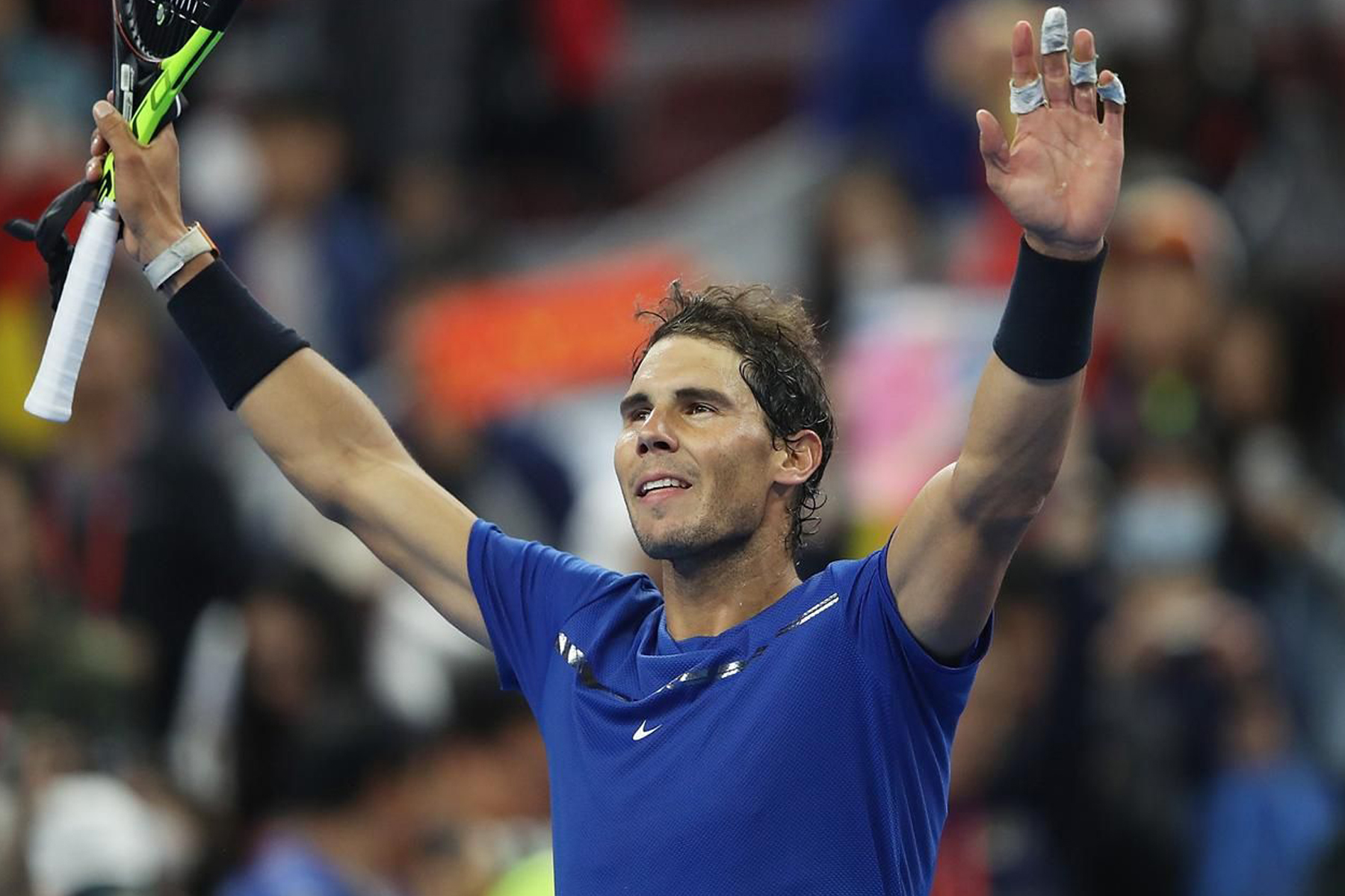 Rafa Nadal avanza a semifinales del Abierto de China