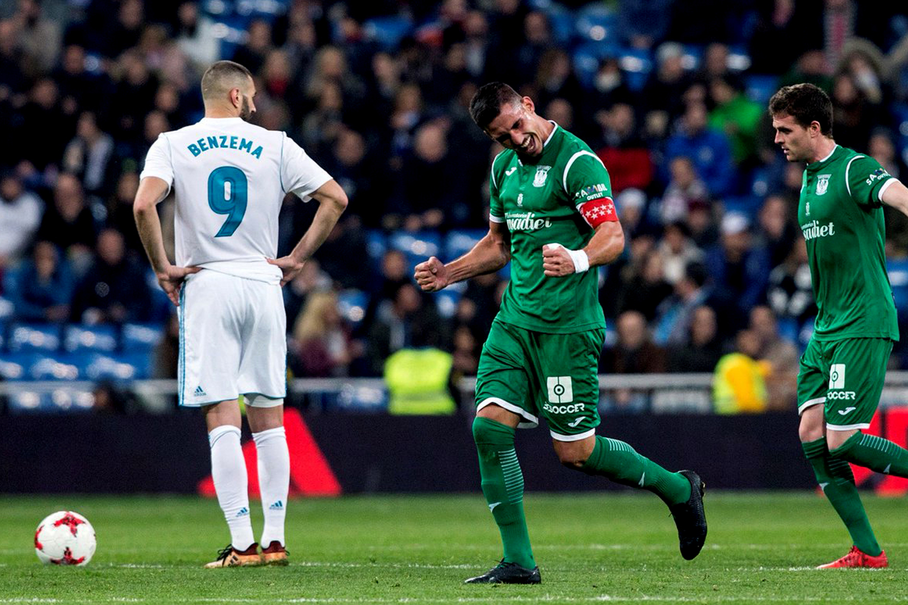 Leganés elimina al Real Madrid de la Copa del Rey