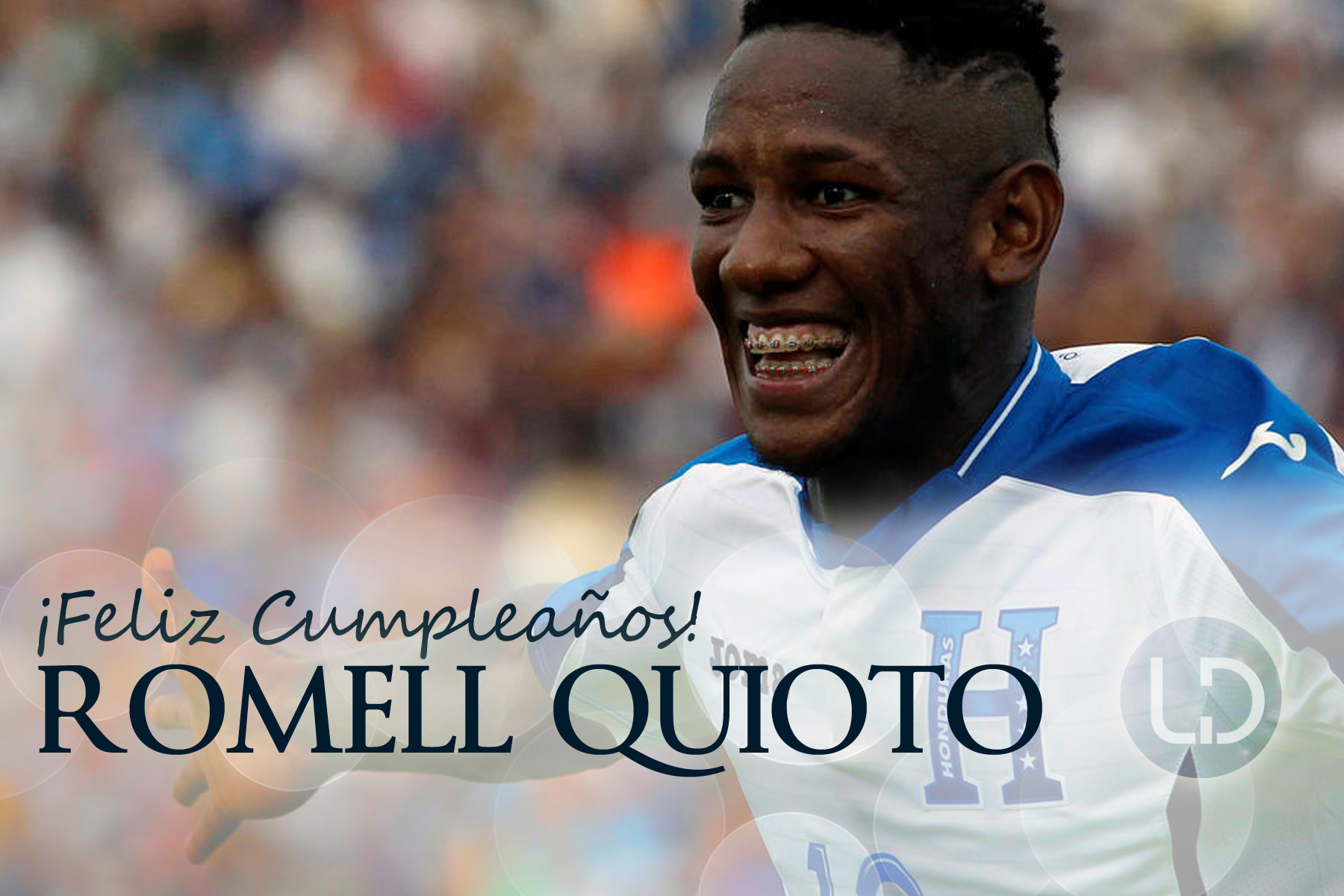 ¡Felicidades Romell Quioto en tu cumpleaños #26!