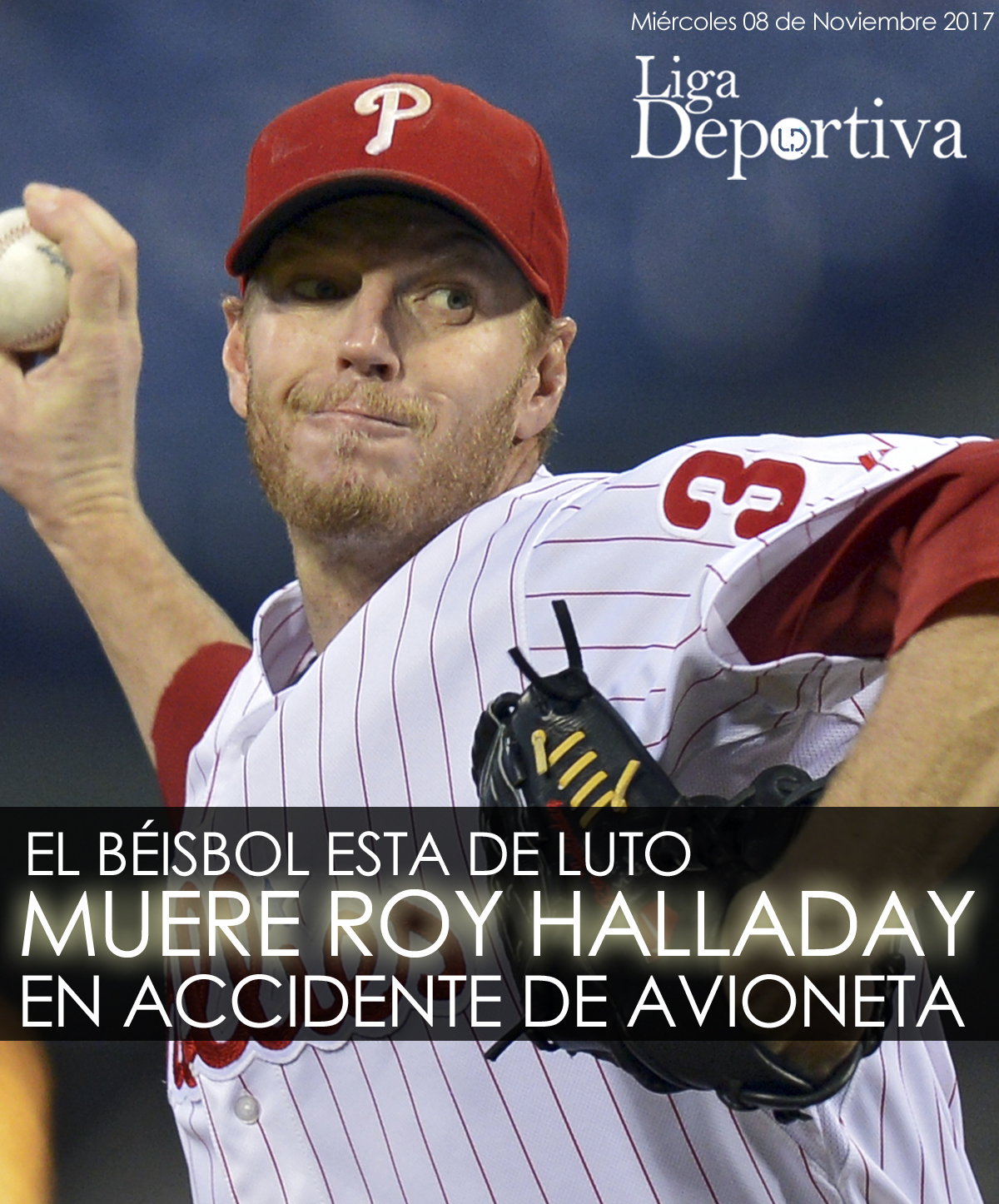 Muere el beisbolista Roy Halladay