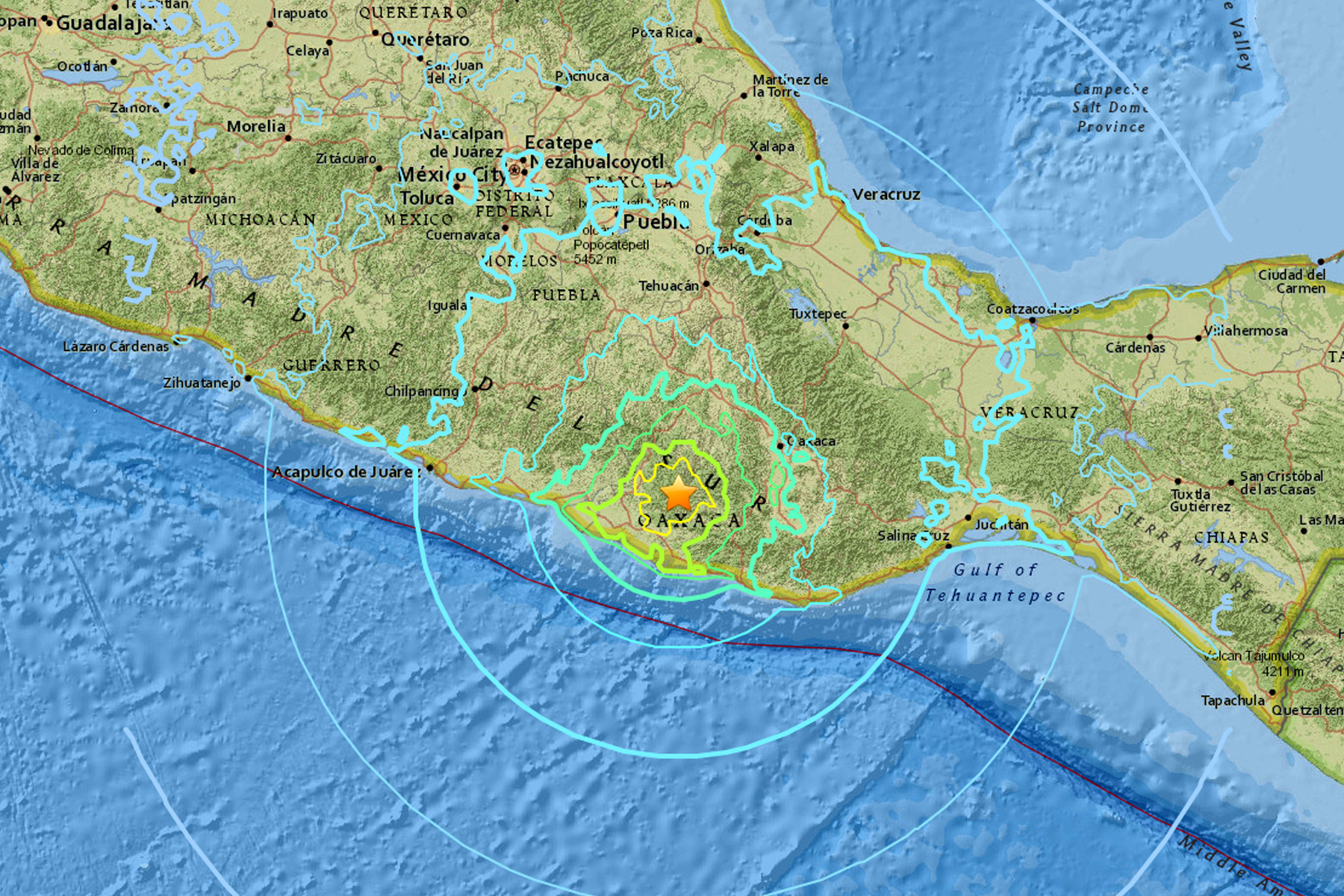 Nuevo sismo de 6.0 grados sacude México 