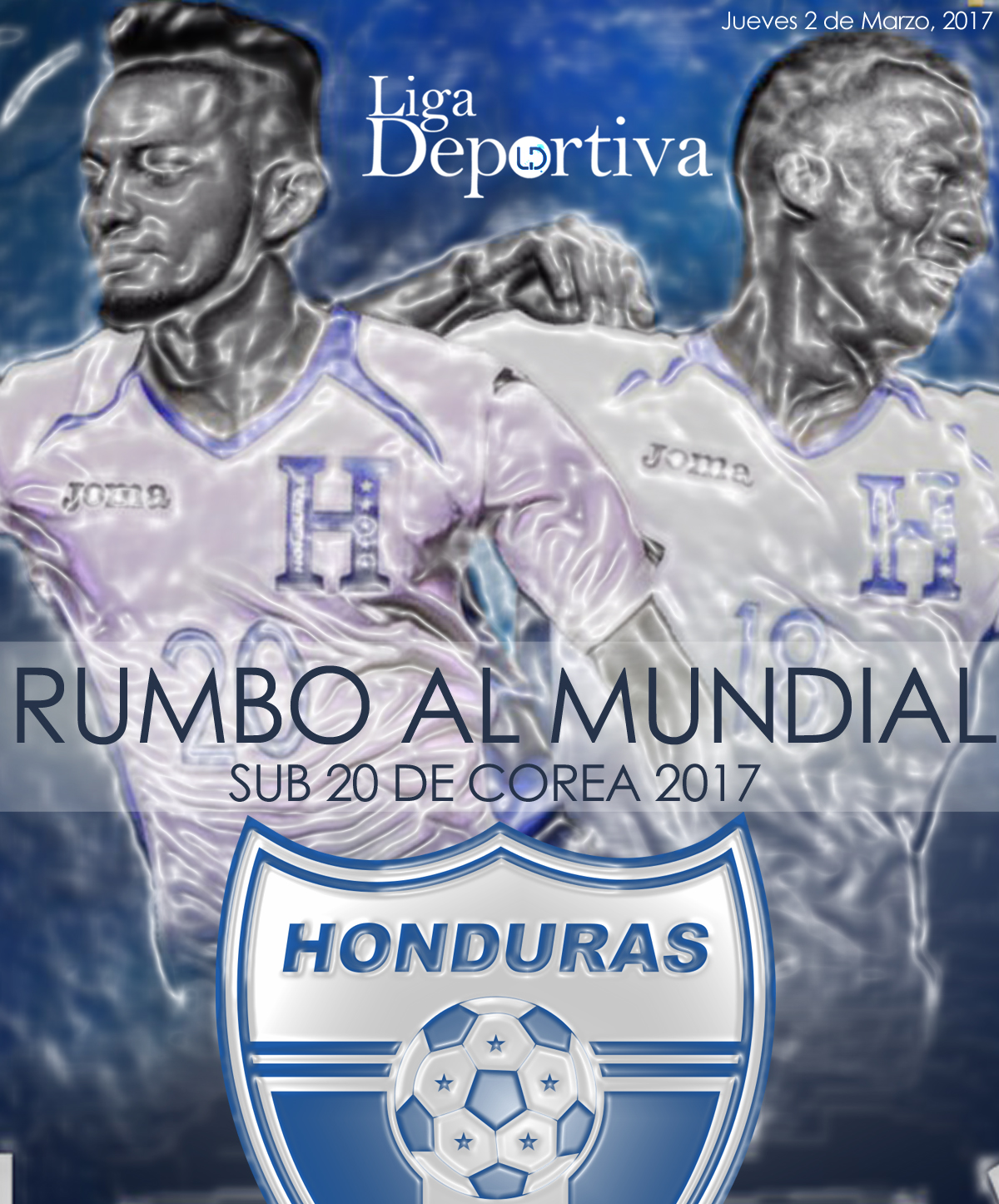 Honduras clasifica al Mundial Sub 20 de Corea 2017