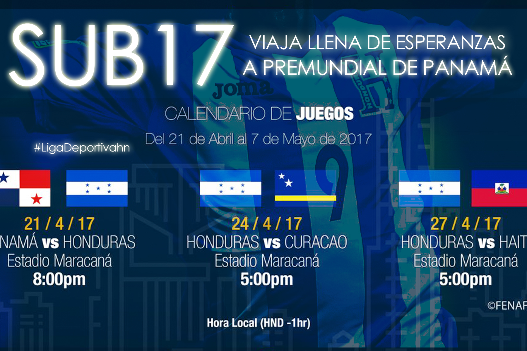 Sub 17 de Honduras viaja a Premundial de Panamá cargado de esperanzas 