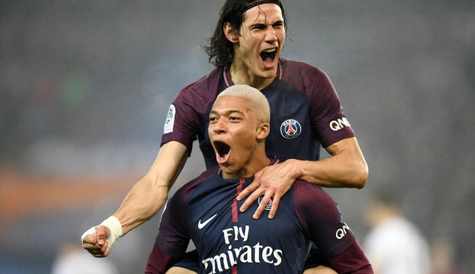 Cavani y Mbappé son bajas ante el Real Madrid 